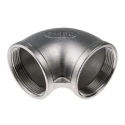 RS PRO Stainless Steel Pipe Fitting 90° Circular Elbow Female G Threaded 2 in x Female G Threaded 2 in 499-3108