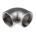 RS PRO Stainless Steel Pipe Fitting 90° Circular Elbow Female G Threaded 2 in x Female G Threaded 2 in 499-3108