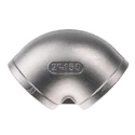 RS PRO Stainless Steel Pipe Fitting 90° Circular Elbow Female G Threaded 2 in x Female G Threaded 2 in 499-3108