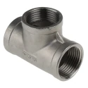 Macreadys RS PRO Stainless Steel Pipe Fitting, Circular Tee, Female G Threaded 1 in x 1 in x 1 in 499-3007
