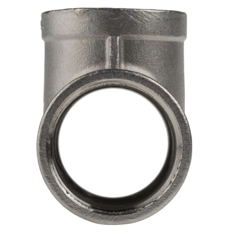 Macreadys RS PRO Stainless Steel Pipe Fitting, Circular Tee, Female G Threaded 1 in x 1 in x 1 in 499-3007