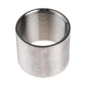 RS PRO Stainless Steel Pipe Fitting Straight Socket Female G Threaded 1-1/2 in x Female G Threaded 1-1/2 in 499-3142