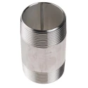RS PRO Stainless Steel Pipe Fitting Straight Circular Nipple Male Threaded 1-1/2 in x Male Threaded 1-1/2 in 499-3287