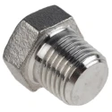 RS PRO Stainless Steel Pipe Fitting Hexagon Plug Male Threaded 1/4 in 316 Stainless Steel 150 lbs 499-3394