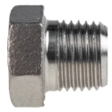 RS PRO Stainless Steel Pipe Fitting Hexagon Plug Male Threaded 1/4 in 316 Stainless Steel 150 lbs 499-3394