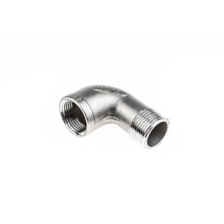 RS PRO Stainless Steel Pipe Fitting 90° Circular Elbow Female Threaded 3/4 in x Male Threaded 3/4 in 499-3338