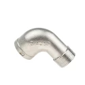 RS PRO Stainless Steel Pipe Fitting 90° Circular Elbow Female Threaded 3/4 in x Male Threaded 3/4 in 499-3338