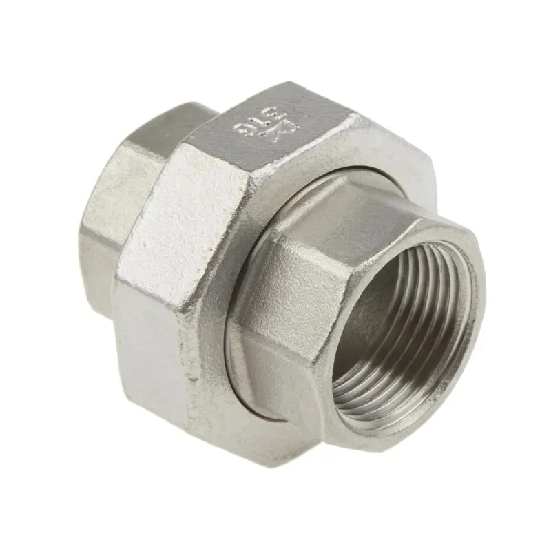 RS PRO Stainless Steel Pipe Fitting Straight Octagon Union Female G Threaded 3/4 in x Female G Threaded 3/4 in 499-3502