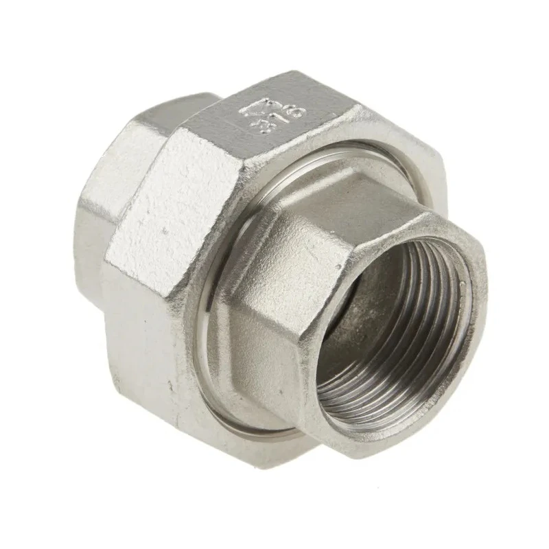 RS PRO Stainless Steel Pipe Fitting Straight Octagon Union Female G Threaded 3/4 in x Female G Threaded 3/4 in 499-3502