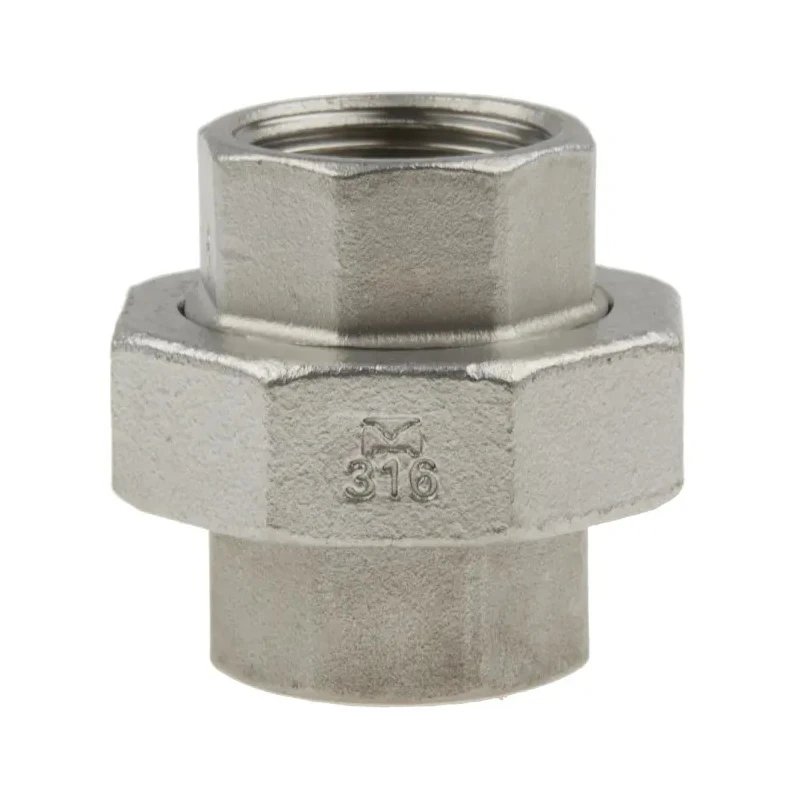 RS PRO Stainless Steel Pipe Fitting Straight Octagon Union Female G Threaded 3/4 in x Female G Threaded 3/4 in 499-3502