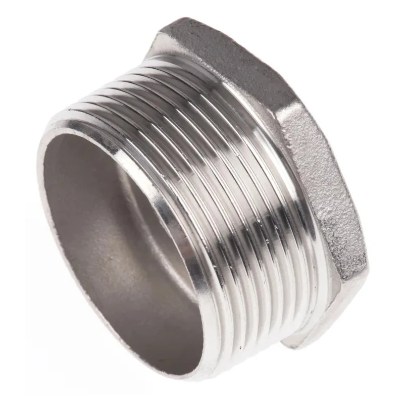 RS PRO Stainless Steel Pipe Fitting Straight Hexagon Bush Male R Threaded 1-1/2 in x Female G Threaded 3/4 in 499-3603