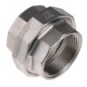 RS PRO Stainless Steel Pipe Fitting Straight Union Female G Threaded 2 in x Female G Threaded 2 in 499-3704