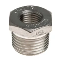 RS PRO Stainless Steel Pipe Fitting Straight Hexagon Bush Male Threaded 1/2 in x Female G Threaded 1/4 in 499-3451