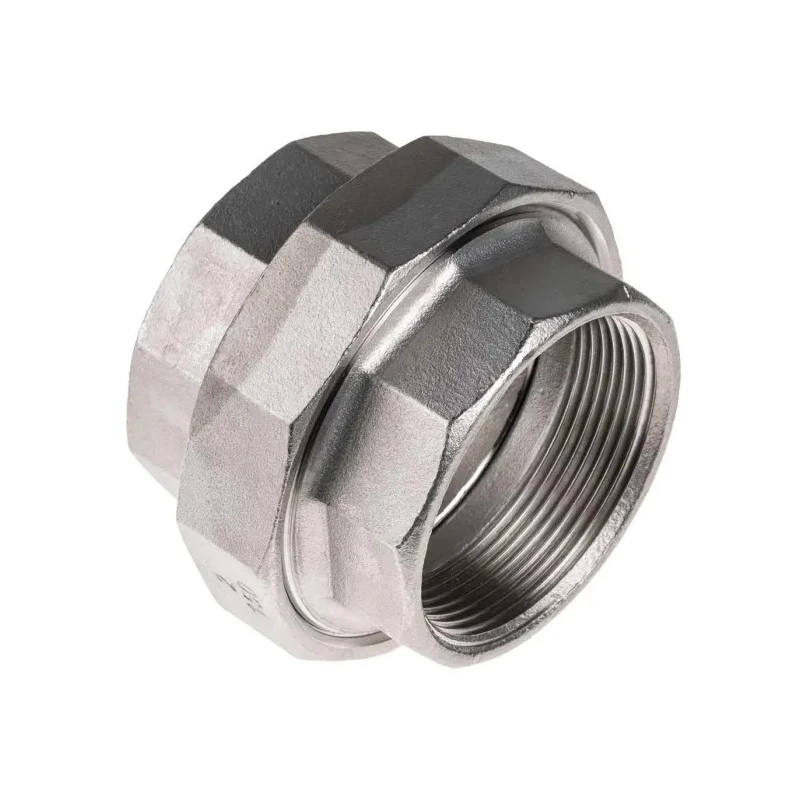 RS PRO Stainless Steel Pipe Fitting Straight Union Female G Threaded 2 in x Female G Threaded 2 in 499-3704