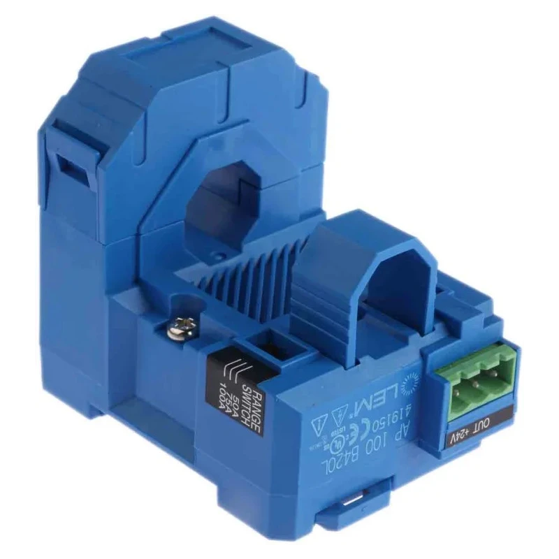 LEM AP-B420L Series Current Transformer 100 A 12V dc, 24 V dc 18mm Bore AP 100 B420L