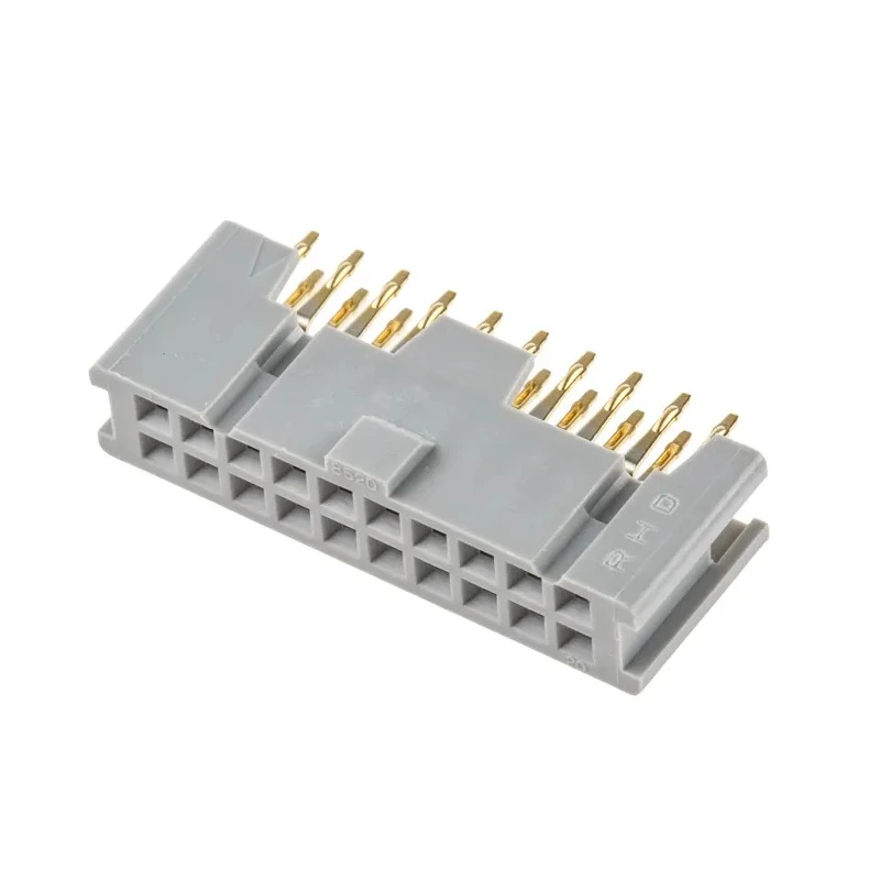 3M 8500 Series Straight Through Hole PCB Socket, 20-Contact, 2 Rows, 2.54 mm Pitch, Solder Termination 8520-4500PL