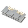 3M 8500 Series Straight Through Hole PCB Socket, 20-Contact, 2 Rows, 2.54 mm Pitch, Solder Termination 8520-4500PL