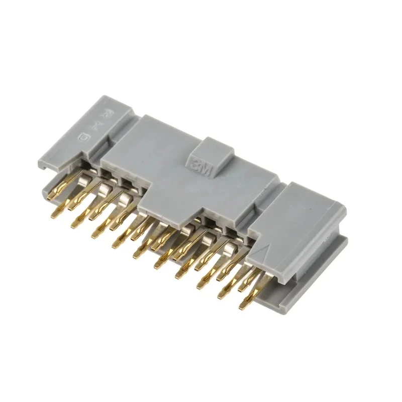 3M 8500 Series Straight Through Hole PCB Socket, 20-Contact, 2 Rows, 2.54 mm Pitch, Solder Termination 8520-4500PL