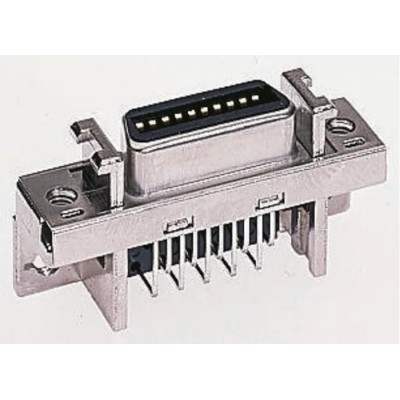 3M MDR 102 36 Way Right Angle 1.27 mm Pitch Through Hole D-Sub Connector Female 10236-55G3PL