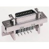 3M MDR 102 36 Way Right Angle 1.27 mm Pitch Through Hole D-Sub Connector Female 10236-55G3PL