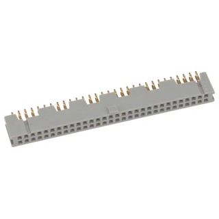 3M 8500 Series Straight Through Hole PCB Socket, 60-Contact, 2 Row, 2.54 mm Pitch, Solder Termination 8560-4500PL