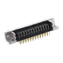 3M SCSI Connector 50 Way Female Right Angle Through Hole 2.54 mm Pitch Solder Termination 10250-5212PL