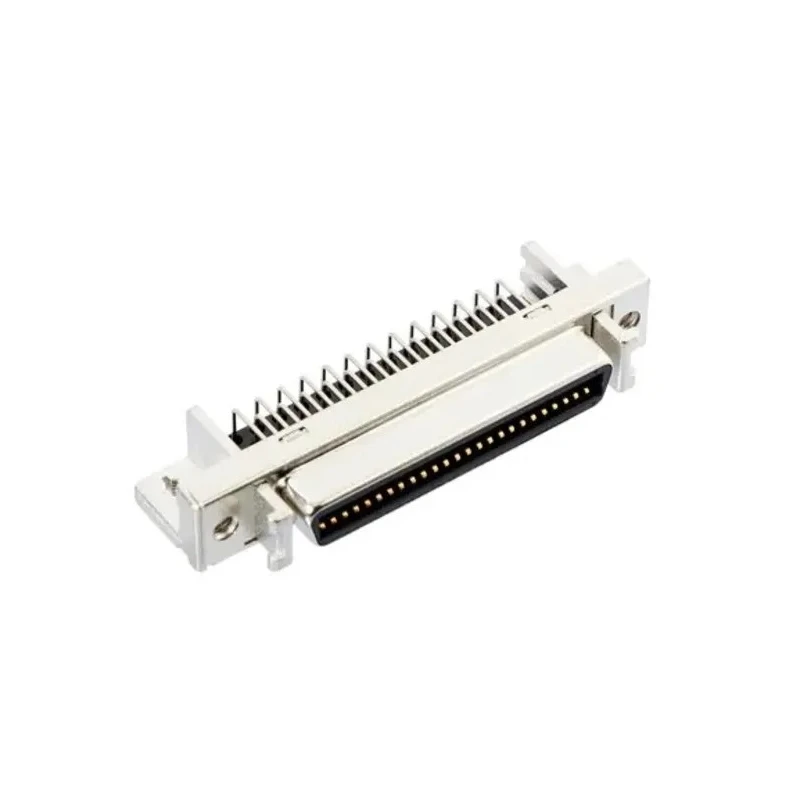 3M SCSI Connector 50 Way Female Right Angle Through Hole 2.54 mm Pitch Solder Termination 10250-5212PL
