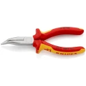Knipex Long Nose Plier Radio Type Insulated Comfort Grip 160mm Overall Length, 50mm Jaw, VDE 1000V Approved 25 26 160