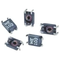 Wurth Elektronik WE-SL1 Shielded Surface Mount Common Mode Line Filter with Ferrite Core 10μH, 4 Pin, 300mA, ±50% 744212100