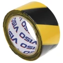 RS PRO Black, Yellow High Density Polyethylene 50 mm x 100 m Hazard Barrier Tape 0.02 mm Thickness 503-708