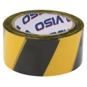 RS PRO Black, Yellow High Density Polyethylene 50 mm x 100 m Hazard Barrier Tape 0.02 mm Thickness 503-708