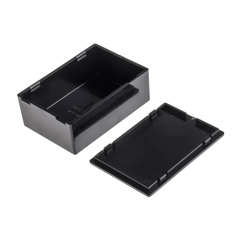 Takachi Electric Industrial SW Series Black Lid ABS Plastic Enclosure 25 mm x 65 mm x 45 mm SW-65B