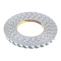 3M Translucent Double Sided Paper Tape, Paper Backing, 9mm Width x 50m Length, 16N/cm Adhesion Strength 9086 9MMX50M