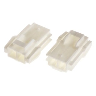 JST VL Female Connector Housing, 6.2 mm Pitch, 2 Way, 1 Row Straight VLR-02V
