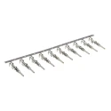TE Connectivity Male Crimp Circular Connector Contact, Contact Size 20 AWG, Wire Size 13AWG, 17 AWG 1703014-1