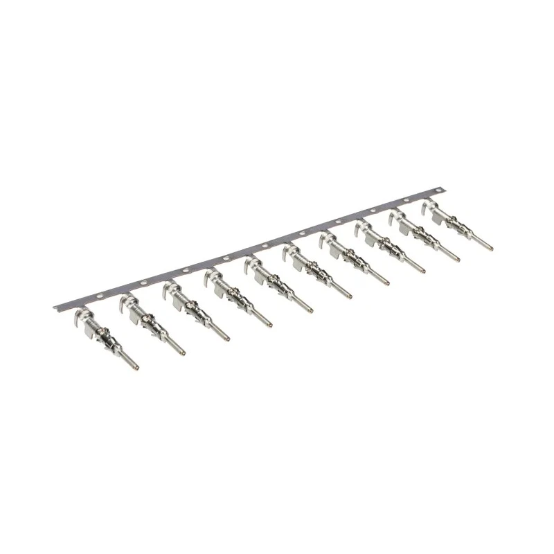 TE Connectivity Male Crimp Circular Connector Contact, Contact Size 20 AWG, Wire Size 13AWG, 17 AWG 1703014-1