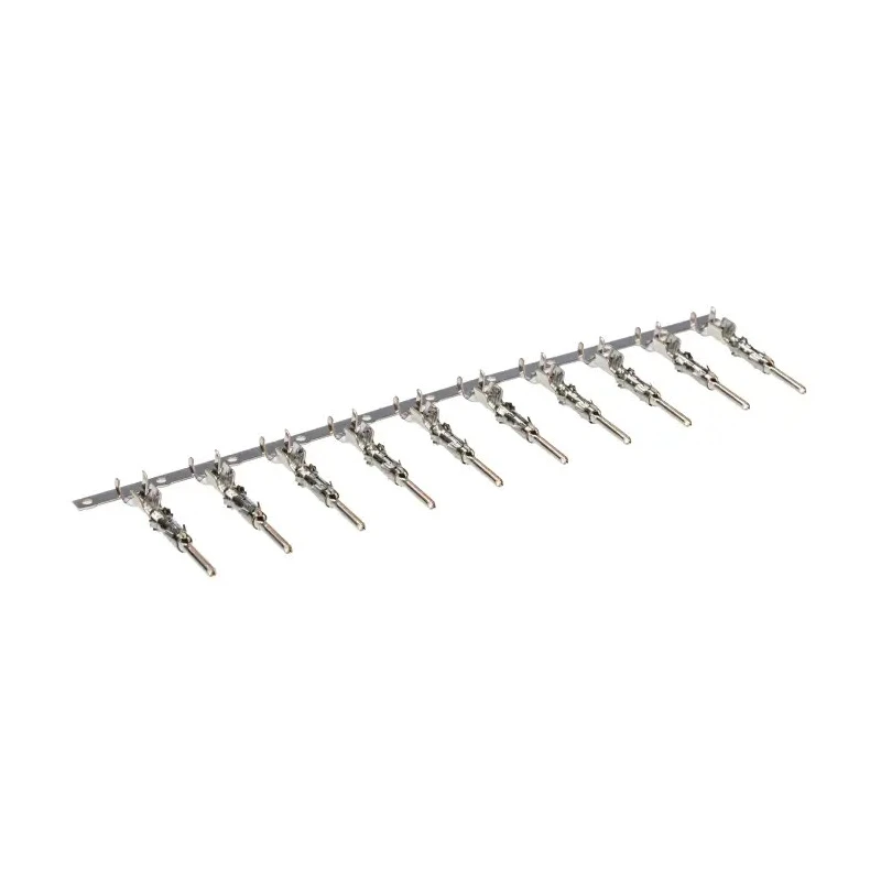 TE Connectivity Male Crimp Circular Connector Contact, Contact Size 20 AWG, Wire Size 13AWG, 17 AWG 1703014-1