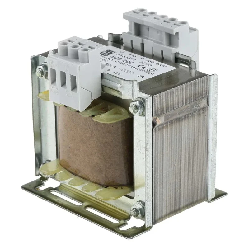 RS PRO 50 VA 1 Output Isolation Transformer, Primary +15-0-230-400V AC, Secondary 12-0-12V AC, IEC61558-2-6 504-290