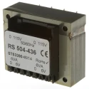 RS PRO 24 V ac 2 Output Through Hole PCB Transformer, Dual Primary Dual Secondary Windings, 12VA Power, 50-60Hz 504-436