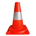RS PRO Orange and White Polypropylene Reflective Traffic Cone 300 mm 503-681