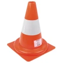 RS PRO Orange and White Polypropylene Reflective Traffic Cone 300 mm 503-681