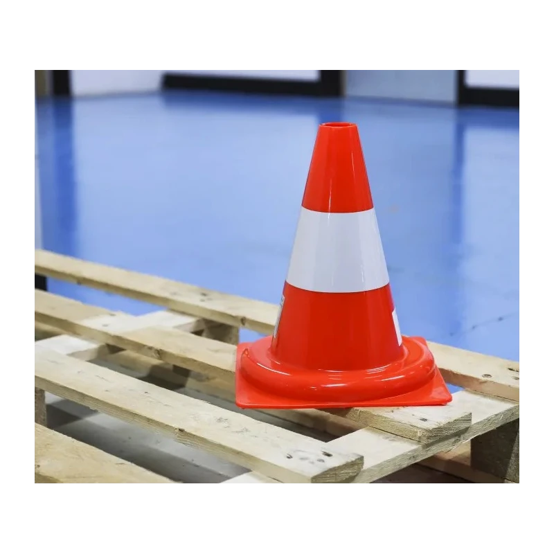 RS PRO Orange and White Polypropylene Reflective Traffic Cone 300 mm 503-681