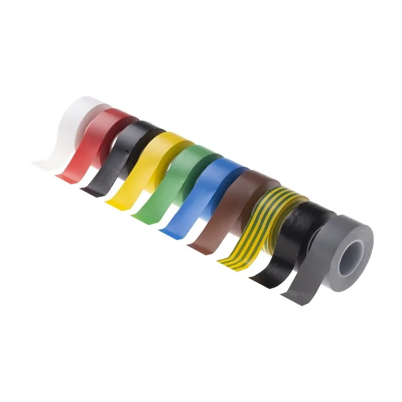Advance Tapes Assorted Polyvinyl Chloride Electrical Tape 19mm x 10m Rubber Resin Adhesive AT7