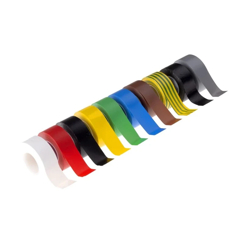 Advance Tapes Assorted Polyvinyl Chloride Electrical Tape 19mm x 10m Rubber Resin Adhesive AT7