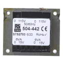 RS PRO PCB Transformer 24 V ac 2 Output Through Hole Mount, 12 VA, IEC/BS/EN 61558-1, AS/NZS 61558.1, IEC/BS/EN 504-442