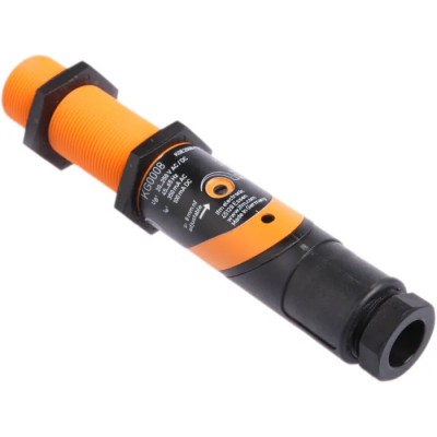 ifm electronic Threaded Barrel Capacitive Proximity Sensor M18 x 1 8 mm Detection 2-Wire 100mA 350mA 250V KG0008