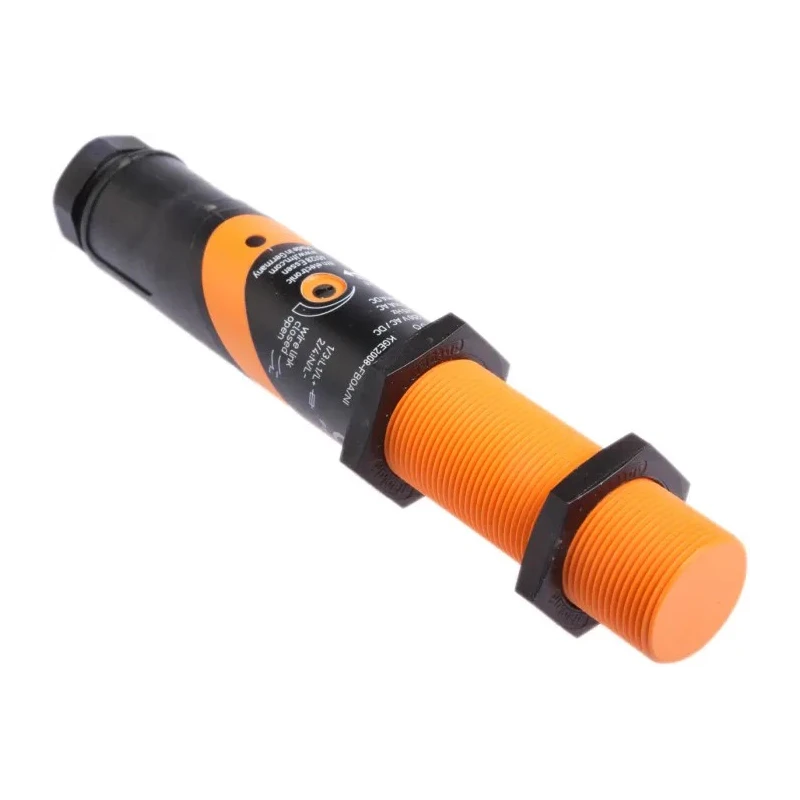 ifm electronic Threaded Barrel Capacitive Proximity Sensor M18 x 1 8 mm Detection 2-Wire 100mA 350mA 250V KG0008