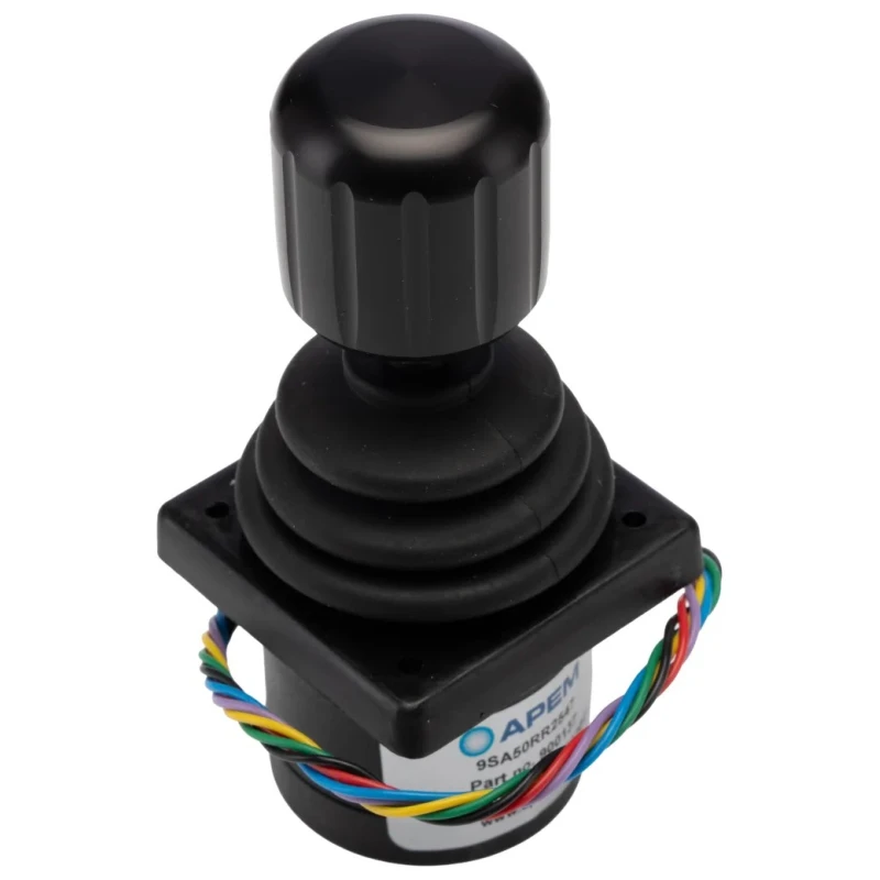 APEM 3-Axis Joystick Castle Passive IP65 Rated with 240 V AC Contact Voltage Model 