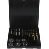 RS PRO 18 Piece HSS Tap, Die & Drill Set, Thread Size M3 to M10, ISO 529 Standard 506-4267