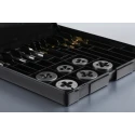 RS PRO 18 Piece HSS Tap, Die & Drill Set, Thread Size M3 to M10, ISO 529 Standard 506-4267